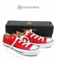 Красные низкие Converse