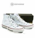 Белые высокие Converse