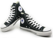 Черные высокие Converse